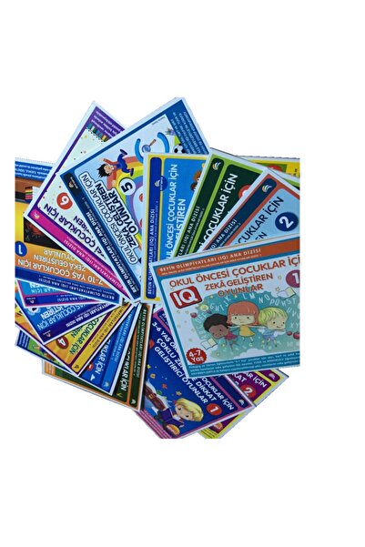 Ekinoks Yayınevi أنشطة ذكاء فائقة لتطوير الذكاء للأطفال - 13 كتابًا (3 - 10 س...