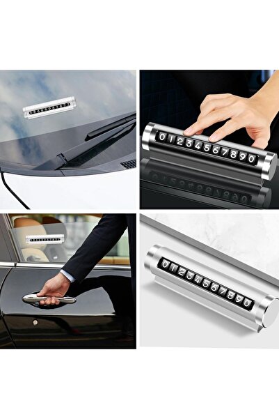 Genel Markalar Büro Ev Ofis Arabası için Araç İçi Çevirmeli Park Telefon Numa...