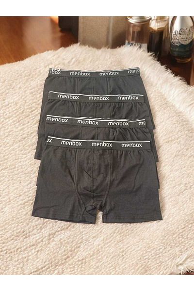 NESA Ανδρικό Σετ Boxer 4 τεμαχίων - Άνετο βαμβακερό Lycra