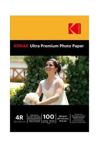 Kodak Φωτογραφικό χαρτί Ultra Premium Glossy Inkjet 260gr 10x15cm