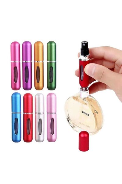 By Hediyelik Cep Parfüm Şişesi Doldurma Çantalık Dolabilir Mini Parfüm Şişesi