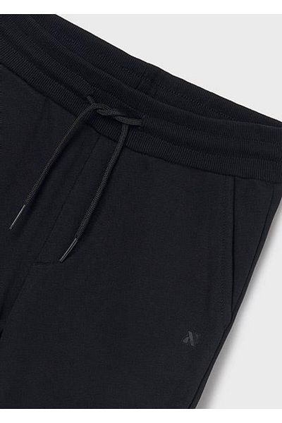 MAYORAL Boy's Black Sweatpants Basic Fleece