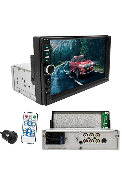 goldixpir Double Teyp 7 Inç 4x50w Mirrorlink Bt/usb/sd/mp5/aux/fm Kameralı To...