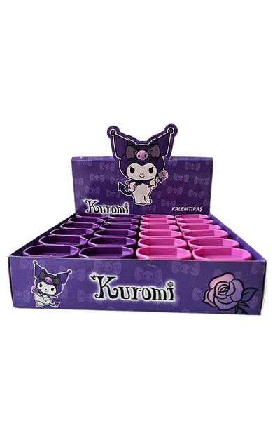 Ceylan Kırtasiye Kuromi Double Blade Pencil Sharpener with Chamber (1 Piece)
