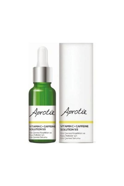 Tiens Aprotie Serum for Eye Contour Wrinkles and Dark Circles Vitamin C+Caffeine Solution 5%