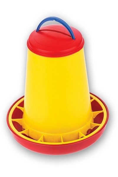 KARAHİSAR KULUÇKA Chicken Chick and Pigeon Feeder - 1.5kg Feed Capacity