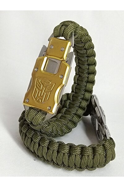 h.t sağlık OPTIMUS GRIM PARACORD BILEKLIK OUTDOOR HEDIYELIK GADDAR
