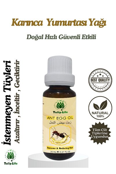 Tuliplife Saad Hair Reducing and Destroying Miracle Set - Ant Egg Oils