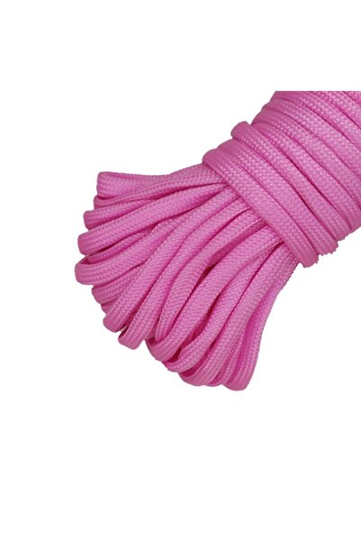 nzf Paracord Paraşut Ipi 4 Mm Pembe Renk 550 Lb (5 METRE FİYATIDIR)