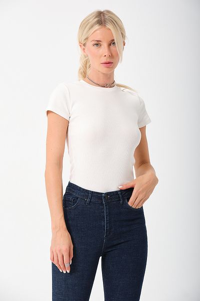 PUNKY CAT Tricou alb cu mânecă scurtă pentru femei, lungime întreagă, camisole de bază