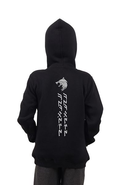 Uniquetex Gokturk Letter Special Design Kids Hoodie - VEK KÖKBÖRÜ(BOZKURT)