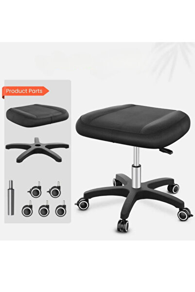 Dopa Ayak Uzatma Taburesi Yükseklik Ayarlı Masa Altı Ayak Uzatma Taburesi