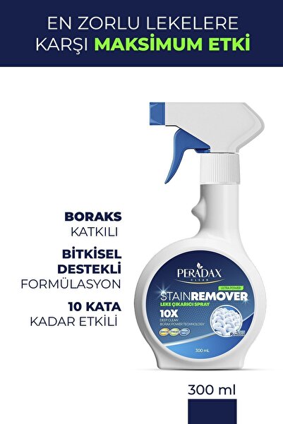 peradaxclean Ultra Güçlü Starain Remover Çok Amaçlı Bitkisel Leke Çıkarıcı Köpük
