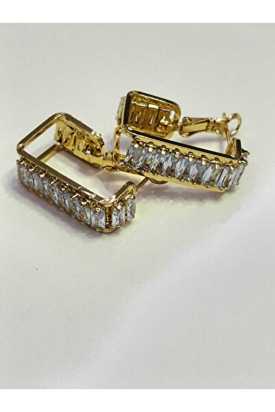 Çelik ZİRKON TAŞLI ÇELİK KÜPE KARARMAZ PASLANMAZ