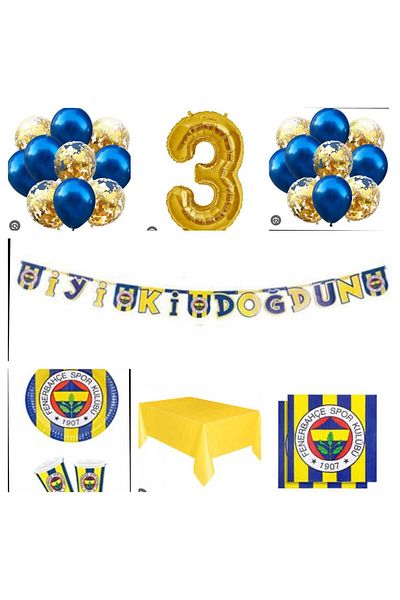 Mini Parti Kanarya Mini Party Store - Σετ πάρτι