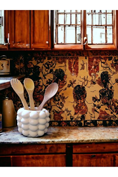 gözde hobi H&M Bubble Counter - Όργανο οργάνωσης σκευών σερβιρίσματος, Ξύλινα μαχαιροπίρουνα