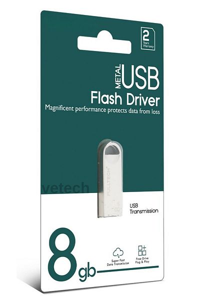 Vetech Metal USB Flash Memory