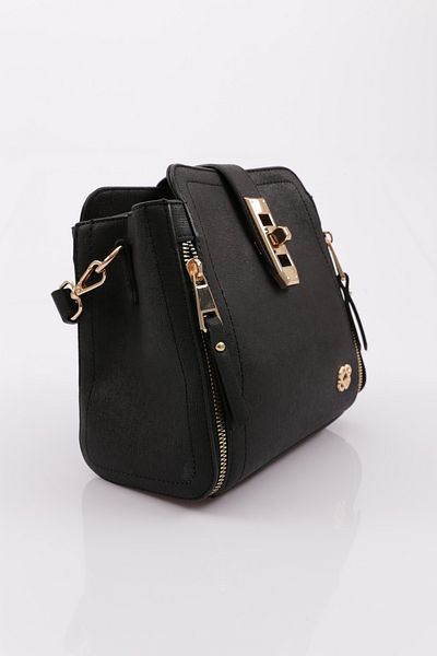 DGN Black Lingerie Lockable Women's Bag - 74103437