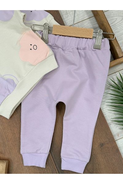 Babexi Oopps Printed Seasonal Hooded Set for Baby Girl