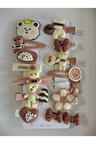 Mevohome Set od 14 komada različitih kopči za kosu za devojčice