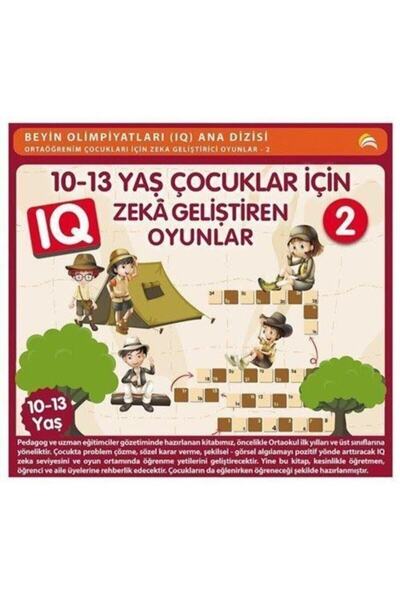 Ekinoks Yayın Grubu 10-11-12-13 Yaş Ve Üstü Çocuklar Için Iq Zeka Geliştiren Akıl Oyunlar 2 ( 1 Hamur, Lüks Kağıt)