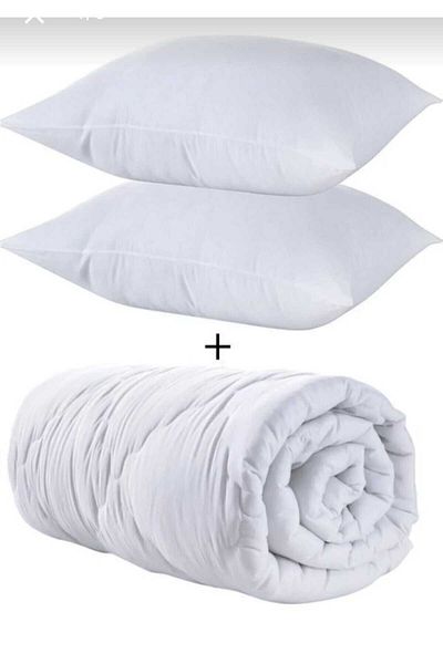 AYHOME Διπλό Σετ Παπλωματο σιλικονης King Size Πάπλωμα με 2 Μαξιλάρια Δώρο Μεγάλο Παπλωματάκι Μαξιλαριού