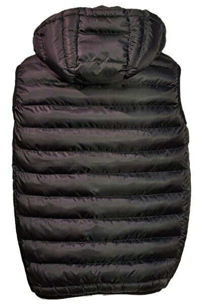 Campione 3429801   Men's Black Hooded Vest