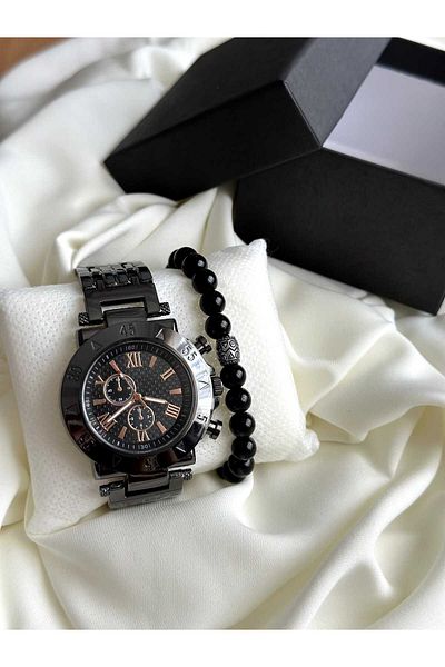 Spectrum Men's Anthracite Gray Wristwatch