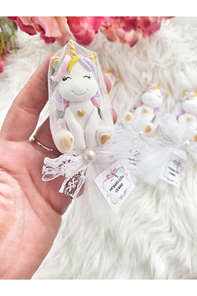 Kokulutaş Zeyno Hediyelik Bebek Magneti Unicorn