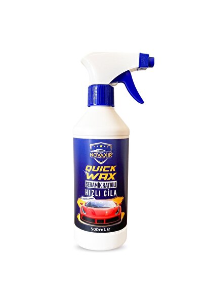 novaxir Quick Wax Hızlı Cila Seramik Katkılı, 500 ml Nvqw500 Hidrofobik, Ultr...
