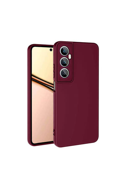 Nezih Case Realme C65 4G Uyumlu Kamera Korumalı (KADİFE İÇ YÜZEY) Renkli Sili...