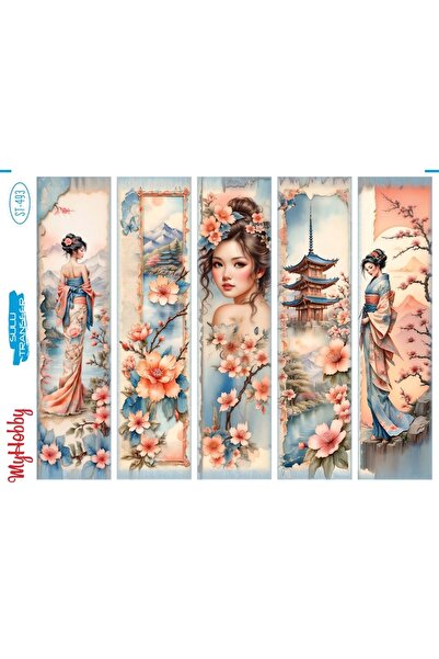 MyHobby Sulu Transfer Kağıdı St-493 25x35 Cm