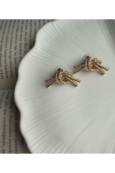 MİRZAS BALKES Steel Rope Earrings