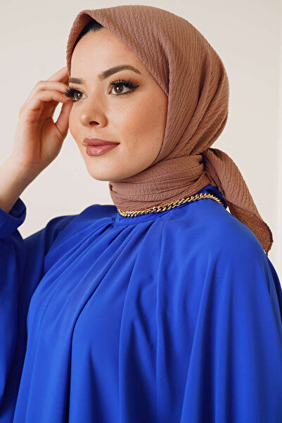 Şalland Şalland Mio Caz eşarp sütlü kahve