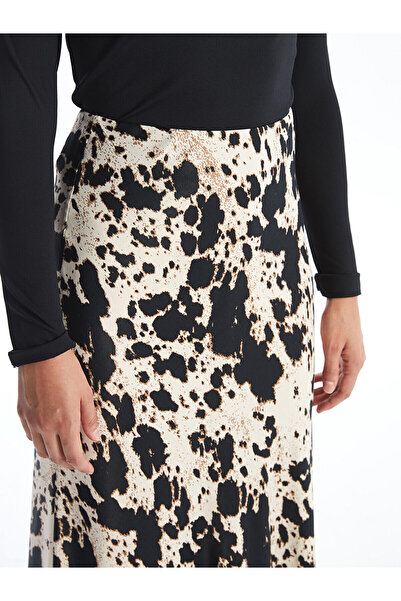 LC Waikiki Γυναικεία φούστα Standard Fit με σχέδιο - LCW