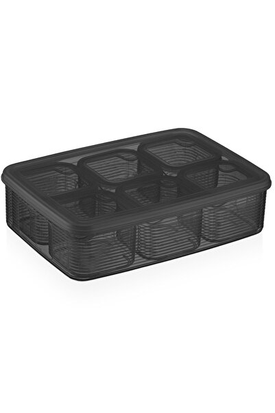 FİTHOME 7 Piece Breathproof and Leakproof Breakfast Presentation Set - Picnic Set