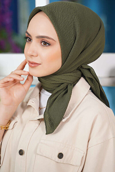 Şalland Şalland Mio Caz eşarp yeşil