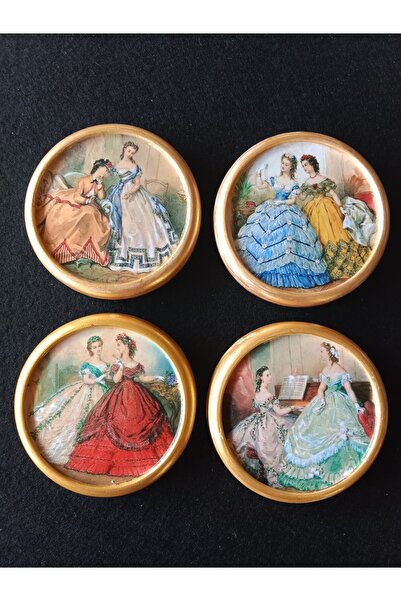 ZeyMin Art 4-piece Coasters