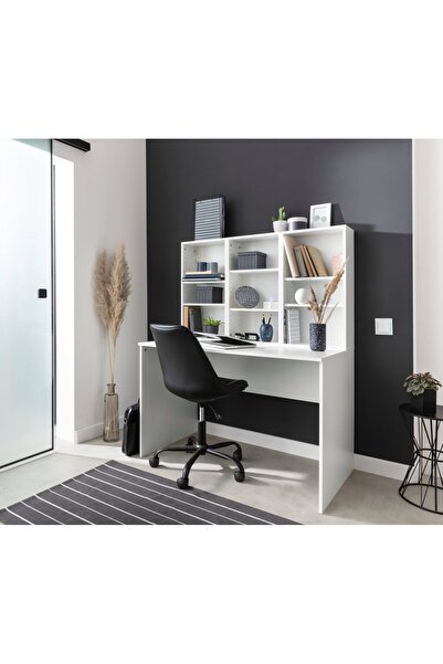 YURKUR MOBİLYA Bilgisayar çalışma masası ofis kitaplık masası