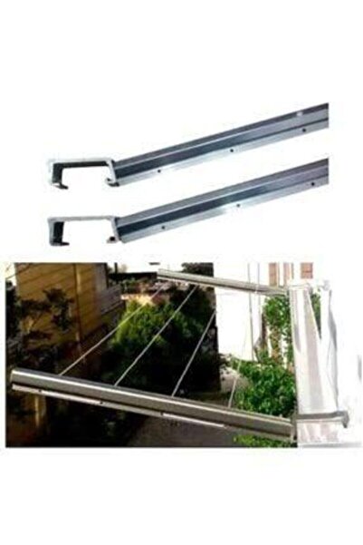 Process Suport pentru haine din aluminiu pentru balcon 60x25