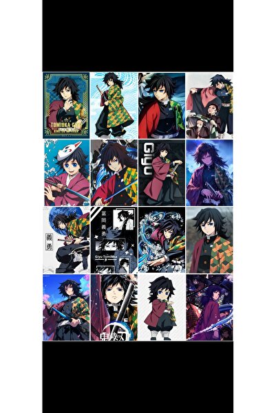 owl bag Set de cărți foto Demon Slayer Giyu Tomioka 16'L - Design de serie sp...