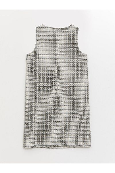 LC Waikiki LCW Girl's Crew Neck Dress
