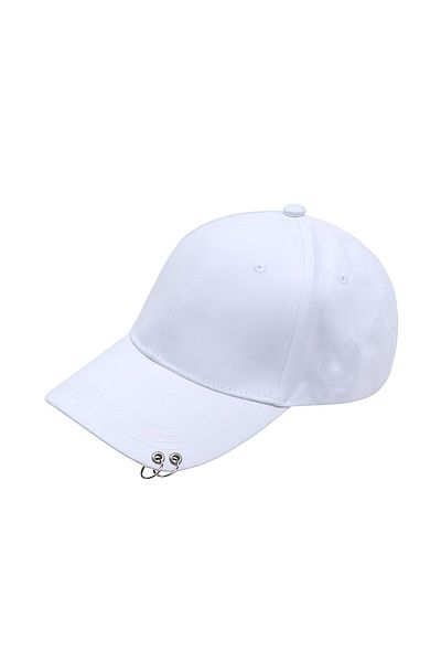 FG KONNİCHİWA Bts Korean Pop - Ringed Linen Piercing Hat
