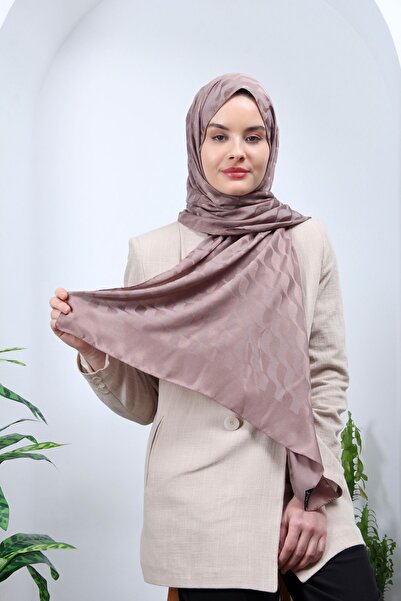 m moon scarf Υψηλής ποιότητας μοτίβο Waterway Silky Jacquard Shawl - Ιταλικές ραφές, βιζόν