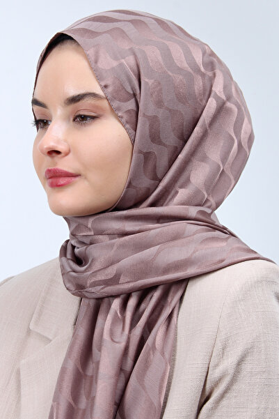m moon scarf Υψηλής ποιότητας μοτίβο Waterway Silky Jacquard Shawl - Ιταλικές ραφές, βιζόν