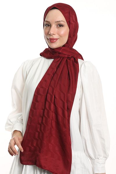 送料無料 通販 激安 scarf moon m High Jacquard Silky Pattern Waterway Quality Clothing