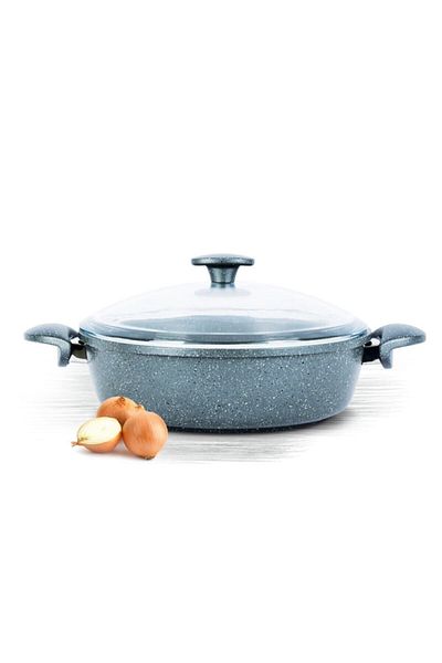 ThermoAD Cast Granite Pilaf Karnıyarık Pot 26 Cm