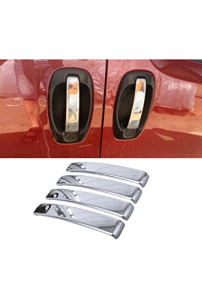 MYTUNİNG Fiat Fiorino Krom Kapı Kolu 4 Kapı 4 parça P.çelik 2007 Ve Sonrası