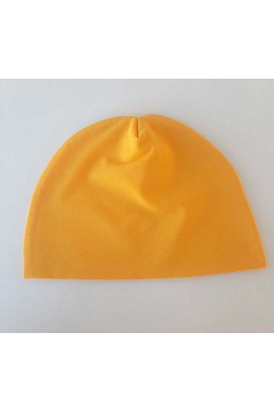A Bunch Yellow Baby and Kids Hat - Combed Cotton Beanie