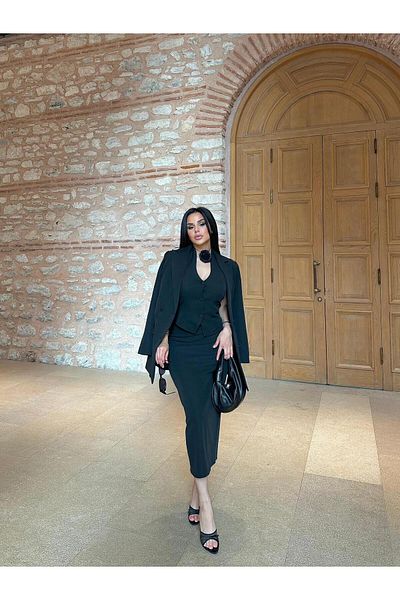 ZF BUTİK Set aus Jacke und Weste